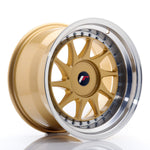 JR Wheels JR26 17x10 ET20-25 BLANK Dorado con borde mecanizado