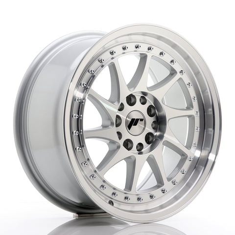 JR Wheels JR26 17x8 ET25 5x114/120 Silver Machined Face