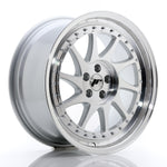 JR Wheels JR26 18x8.5 ET35 5x100 Silver Machined Face