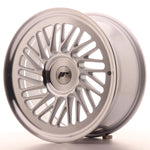 JR Wheels JR27 18x8.5 ET40 BLANK Cara mecanizada plateada