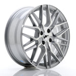 JR Wheels JR28 17x7 ET40 4x100 Silver Machined