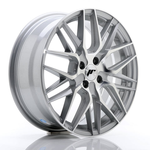 JR Wheels JR28 17x7 ET40 5x112 Silver Machined<br/><br/><br/>