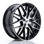 JR Wheels JR28 17x7 ET20-45 BLANK Black Machine<br><br>