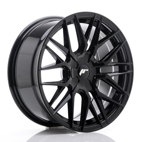 JR Wheels JR28 17x8 ET25-40 BLANK Negro brillante