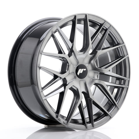 JR Wheels JR28 17x8 ET25-40 BLANCO Hyper Negro