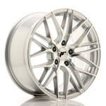 JR Wheels JR28 18x8.5 ET40 5x120 Silver Machined Face