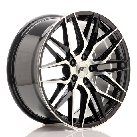 JR Wheels JR28 18x8,5 ET40 5x112 Gloss Black Machined Face