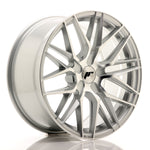 JR Wheels JR28 18x8,5 ET20-40 5H BLANK Silver Machined Face