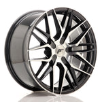 JR Wheels JR28 18x8,5 ET40 5H BLANK Gloss Black Machined Face