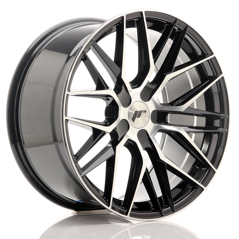 JR Wheels JR28 19x9,5 ET35-40 5H BLANK Gloss Black Machined Face