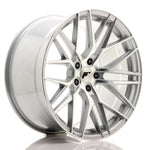 JR Wheels JR28 20x10 ET30 5x120 Silver Machined Face