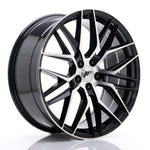 JR Wheels JR28 20x8,5 ET40 5x112 Gloss Black Machined Face