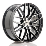 JR Wheels JR28 20x8,5 ET20-40 5H BLANK Gloss Black Machined Face