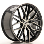 JR Wheels JR28 22x10,5 ET15-50 5H BLANK Gloss Black Machined Face