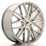 JR Wheels JR28 22x9 ET30-45 5H BLANK Silver Machined Face