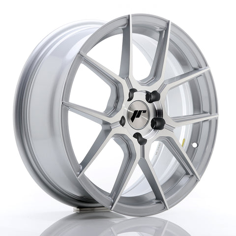 JR Wheels JR30 17x7 ET40 5x112 Silver Machined Face