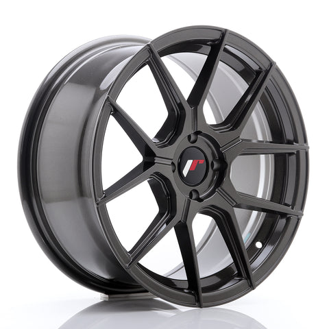 JR Wheels JR30 17x8 ET40 4x100 Hyper Gray<br/>