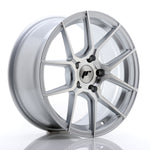 JR Wheels JR30 17x8 ET35 5x120 Silver Machined Face