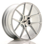 JR Wheels JR30 18x8,5 ET20-40 5H BLANK Silver Machined Face