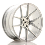 JR Wheels JR30 19x9.5 ET40 5x120 Cara Mecanizada Plata<br>