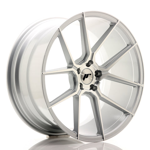 JR Wheels JR30 20x10 ET30 5x120 Silver Machined Face