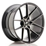 JR Wheels JR30 20x10 ET20-40 5H BLANK Black Brushed w/Tinted Face