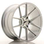 JR Wheels JR30 20x10 ET20-40 5H BLANK Silver Machined Face