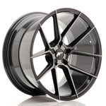 JR Wheels JR30 20x11 ET20-30 5H BLANK Black Brushed w/Tinted Face