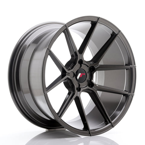 JR Wheels JR30 20x11 ET20-30 5H BLANK Hyper Gray