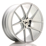 JR Wheels JR30 20x8,5 ET30 5x120 Silver Machined Face