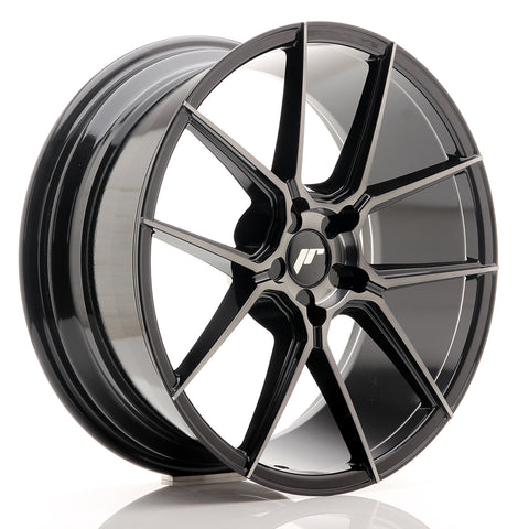 JR Wheels JR30 20x8,5 ET20-42 5H BLANK Black Brushed w/Tinted Face