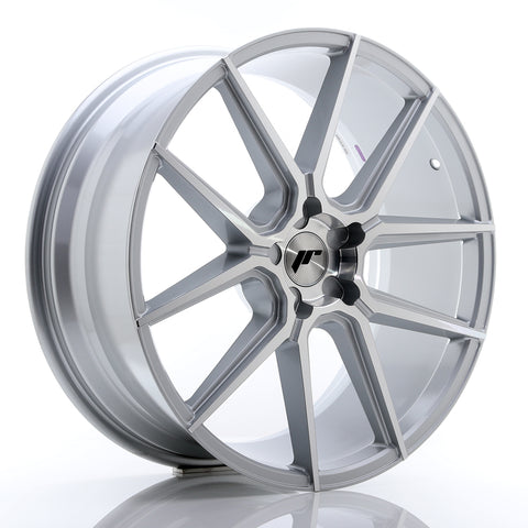 JR Wheels JR30 21x9 ET20-40 5H BLANK Silver Machined Face