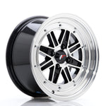 JR Wheels JR31 15x7.5 ET20 4x100 Gloss Black Machined Face