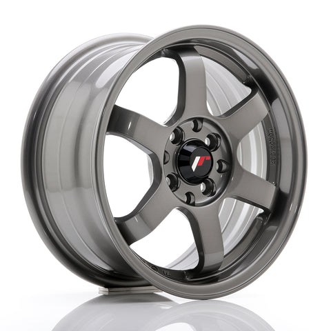 JR Wheels JR3 15x7 ET40 4x100/114 Gun Metal