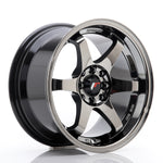 JR Wheels JR3 15x8 ET25 4x100/108 Black Chrome