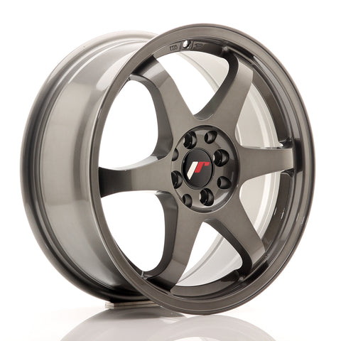 JR Wheels JR3 17x7 ET40 4x100/114 Gun Metal