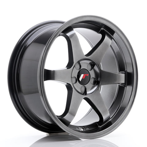 JR Wheels JR3 18x9 ET35-40 5H BLANK Oscuro Hyper Negro