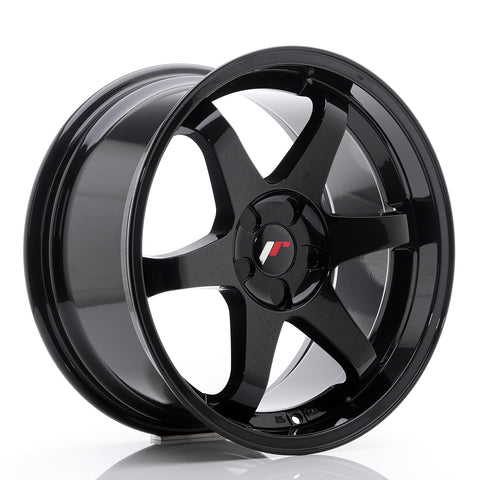 JR Wheels JR3 18x9 ET35-40 5H BLANK Negro Brillante