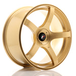 JR Wheels JR32 18x8.5 ET20-38 5H BLANCO Oro