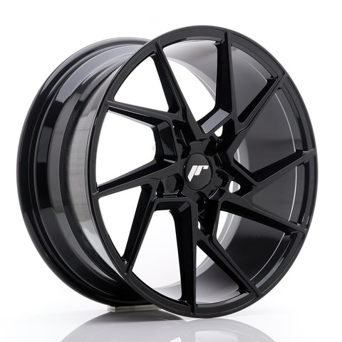 JR Wheels JR33 19x8.5 ET20-48 5H BLANK Negro brillante