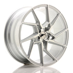 JR Wheels JR33 19x8.5 ET20-48 5H BLANK Cara mecanizada plateada