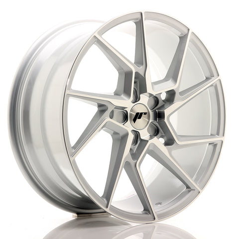 JR Wheels JR33 20x9 ET20-48 5H BLANK Silver Machined Face