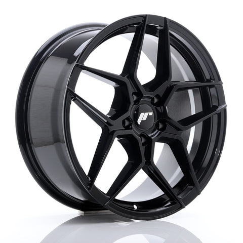 JR Wheels JR34 18x8 ET42 5x112 Glossy Black