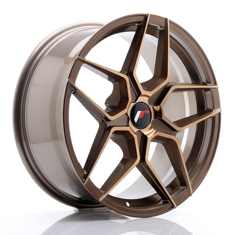 JR Wheels JR34 18x8 ET20-42 5H BLANCO Bronce Platino