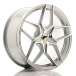 JR Wheels JR34 19x8.5 ET20-40 5H BLANK Silver Machined Face