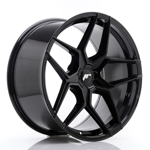 JR Wheels JR34 20x10 ET20-40 5H BLANK Negro brillante