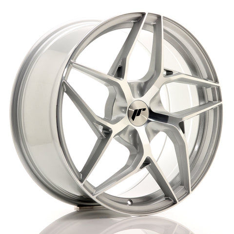 JR Wheels JR35 19x8.5 ET20-45 5H BLANK Silver Machined Face