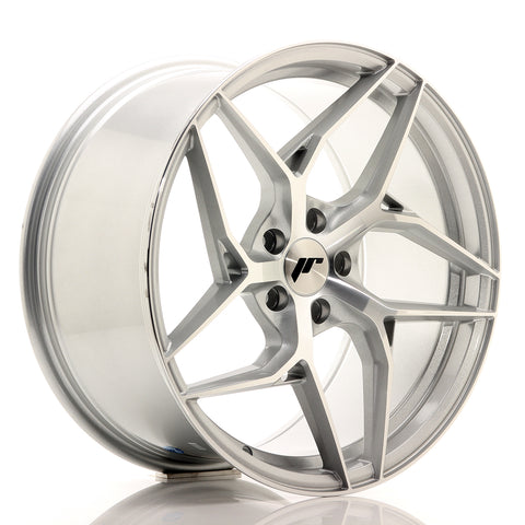 JR Wheels JR35 19x9.5 ET35 5x120 Silver Machined Face