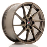 JR Wheels JR36 18x8 ET20-52 5H BLANK Matt Bronze