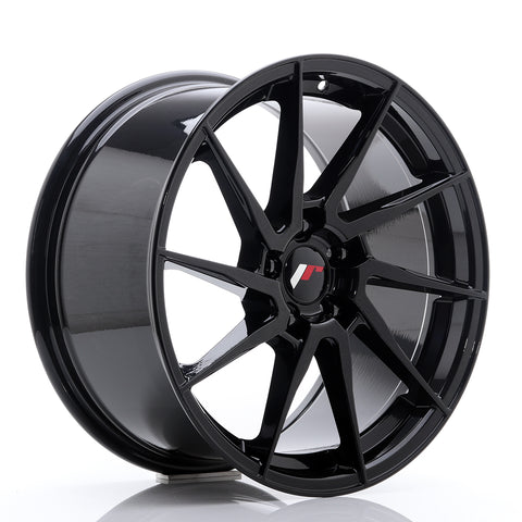 JR Wheels JR36 18x9 ET45 5x114.3 Glossy Black